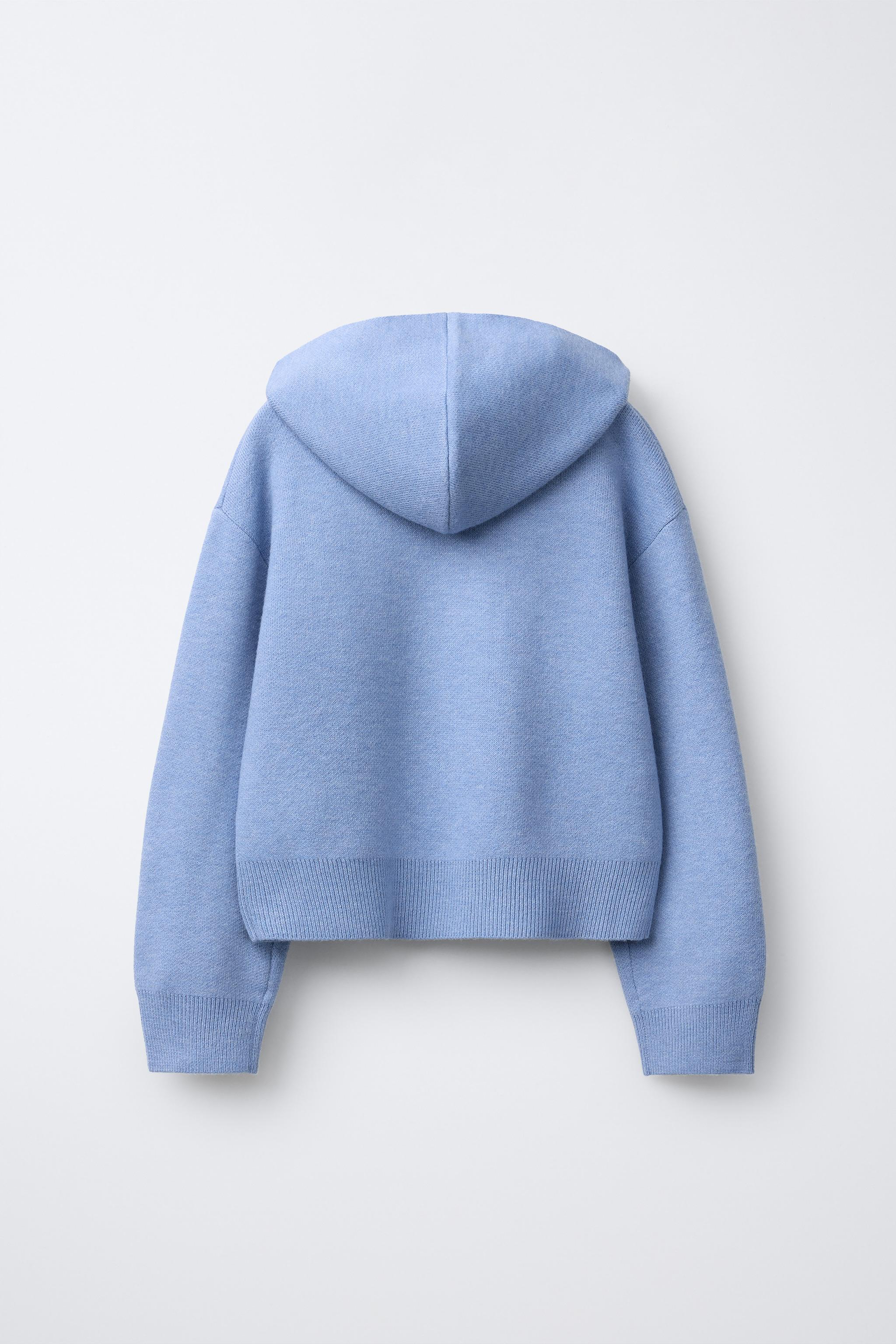 HOODED KNIT JUMPER